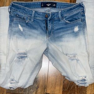 Hollis get size 1 ombré jegging crop jeans